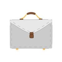 young briefcase for men cartoon vector illustration