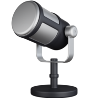 3d icône illustration microphone Podcast png