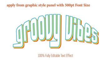 text effect - Graphic Style vector