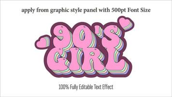 text effect - Graphic Style vector