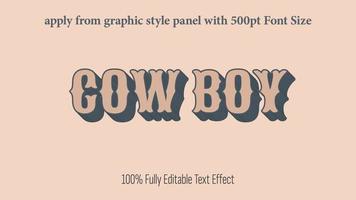 text effect - Graphic Style vector