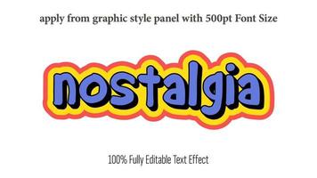 text effect - Graphic Style vector