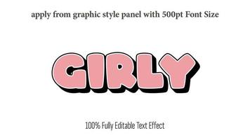 text effect - Graphic Style vector