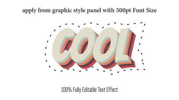 text effect - Graphic Style vector