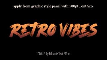 texto efecto - gráfico estilo vector