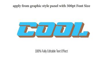 text effect - Graphic Style vector