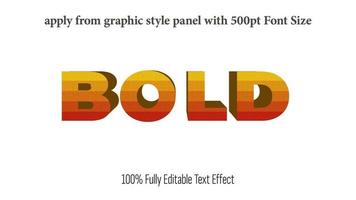 text effect - Graphic Style vector