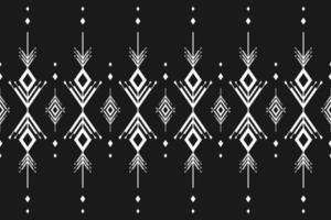 Geometric ethnic oriental seamless pattern traditional. Fabric Aztec pattern background. Tribal style. vector