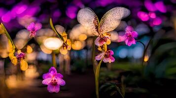 hermosa botánico flor elegancia estado animico o emoción generativo ai foto