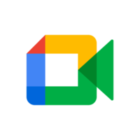 Google träffa ikon logotyp symbol png