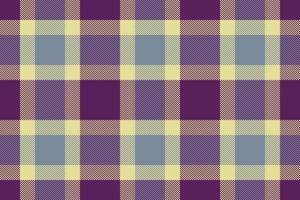 Fabric texture pattern. Plaid background seamless. Textile vector check tartan.