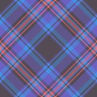 Check textile background. Texture pattern vector. Seamless tartan plaid fabric. vector