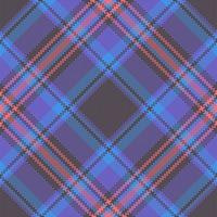 Check textile background. Texture pattern vector. Seamless tartan plaid fabric. vector