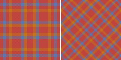 Vector textile tartan. Background fabric texture. Check pattern seamless plaid.