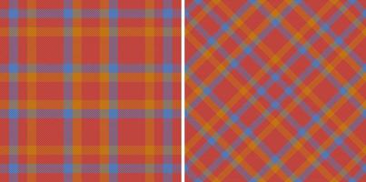 Vector textile tartan. Background fabric texture. Check pattern seamless plaid.