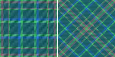 Plaid seamless background. Textile vector tartan. Check pattern fabric texture.