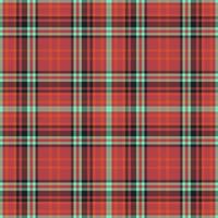 Plaid seamless background. Pattern textile vector. Check tartan fabric texture. vector