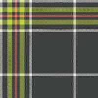 Plaid check pattern. Seamless fabric texture. Tartan textile print. vector
