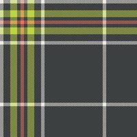 Plaid check pattern. Seamless fabric texture. Tartan textile print. vector