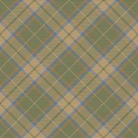 Seamless pattern of scottish tartan plaid. Repeatable background with check fabric texture. Vector backdrop striped textile print.