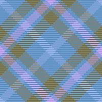 Check textile seamless. Fabric pattern texture. Background vector tartan plaid.