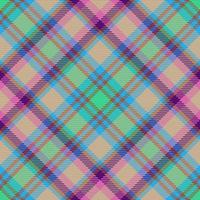 Texture check seamless. Fabric background vector. Tartan textile plaid pattern. vector