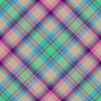 Texture check seamless. Fabric background vector. Tartan textile plaid pattern. vector