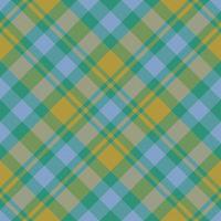 Background texture seamless. Fabric plaid vector. Pattern check tartan textile. vector