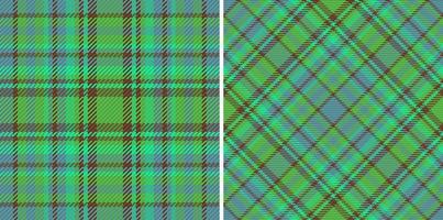 Seamless fabric plaid. Background texture tartan. Check vector textile pattern.
