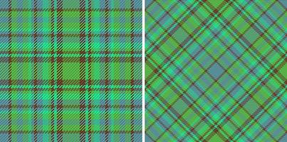 Seamless fabric plaid. Background texture tartan. Check vector textile pattern.