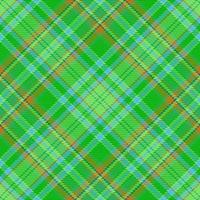 Fabric pattern vector. Textile texture plaid. Background tartan seamless check. vector