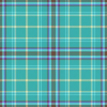 Seamless pattern fabric. Plaid background tartan. Textile vector texture check.
