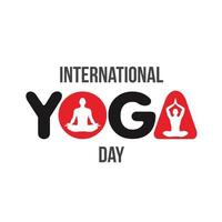 internacional yoga día, surya namaskar vector ilustración