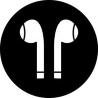 Earbuds Vector Icon Style