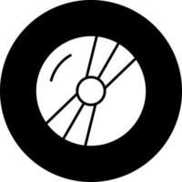 compacto disco vector icono estilo