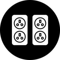 Wall Socket Vector Icon Style