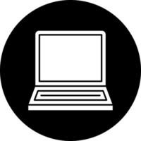 Laptop Vector Icon Style