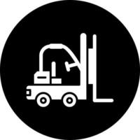 Forklift Vector Icon Style