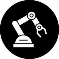 Mechanical Arm Vector Icon Style
