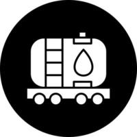 Oil Tank Vector Icon Style