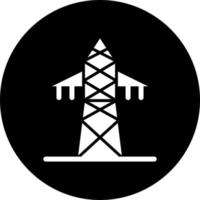 Electric Tower Vector Icon Style