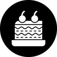 Cake Piece Vector Icon Style