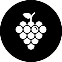 Grapes Vector Icon Style