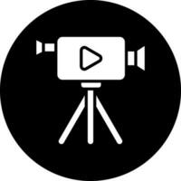 Video Camera Vector Icon Style