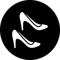 High Heels Vector Icon Style