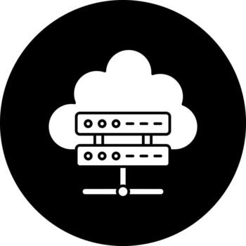 Cloud Computing Vector Icon Style