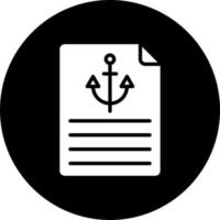 Anchor Text Vector Icon Style