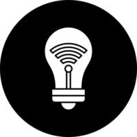 Smart Bulb Vector Icon Style