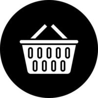 Shopping Basket Vector Icon Style