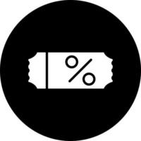 Voucher Vector Icon Style